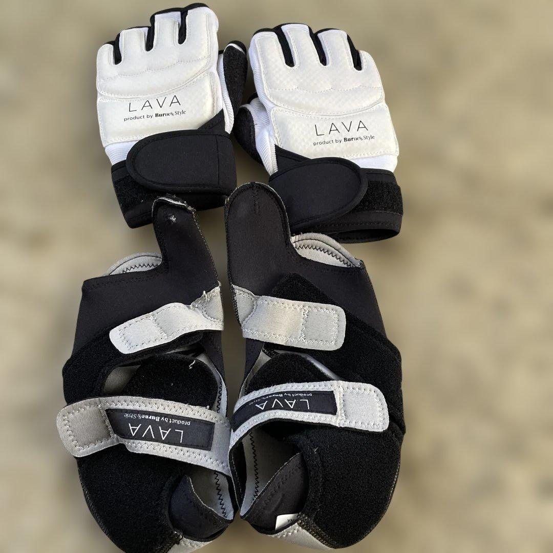 LAVA ボクシンググローブ Burney's Style シューズMセット - メルカリ