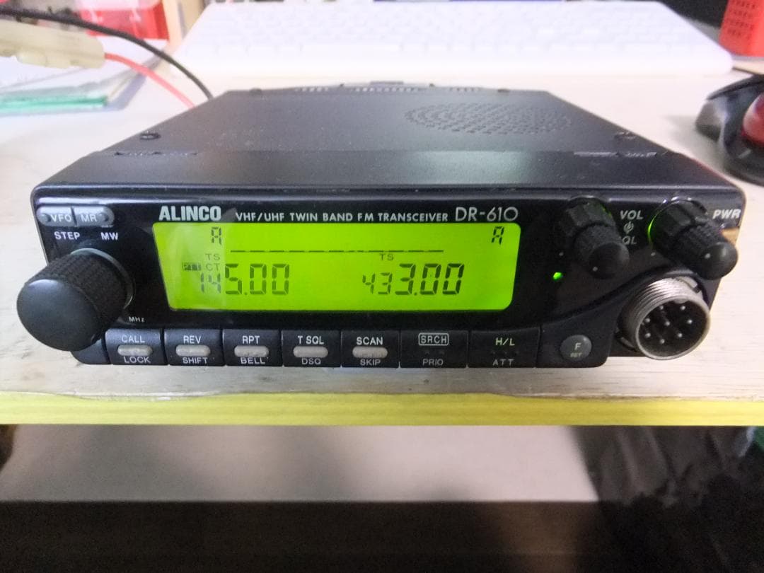 ☆アルインコ 144/430MHz帯モービル機 DR-610D 本体のみ（現状）