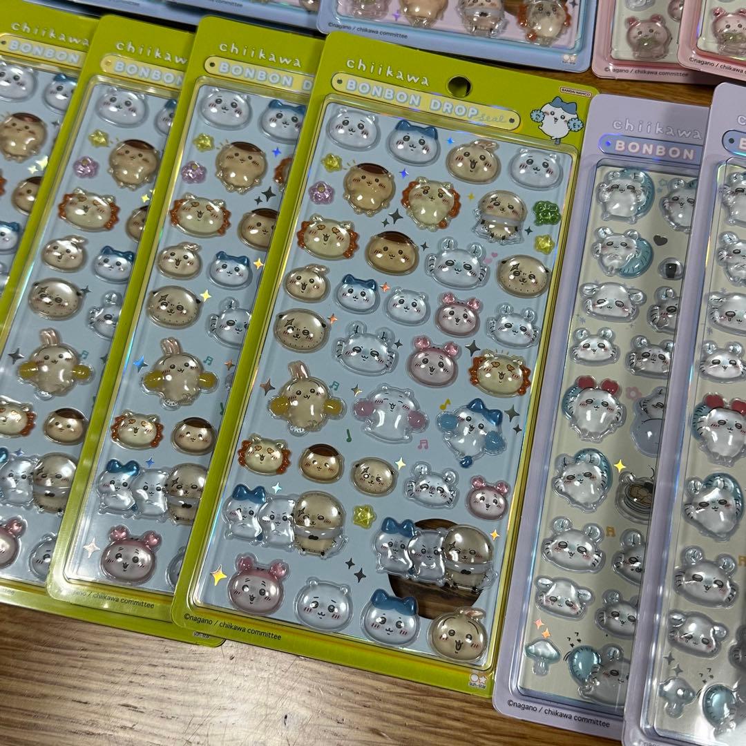 ちいかわ　第二弾　ボンボンドロップシール 4種×10セット 40枚セット