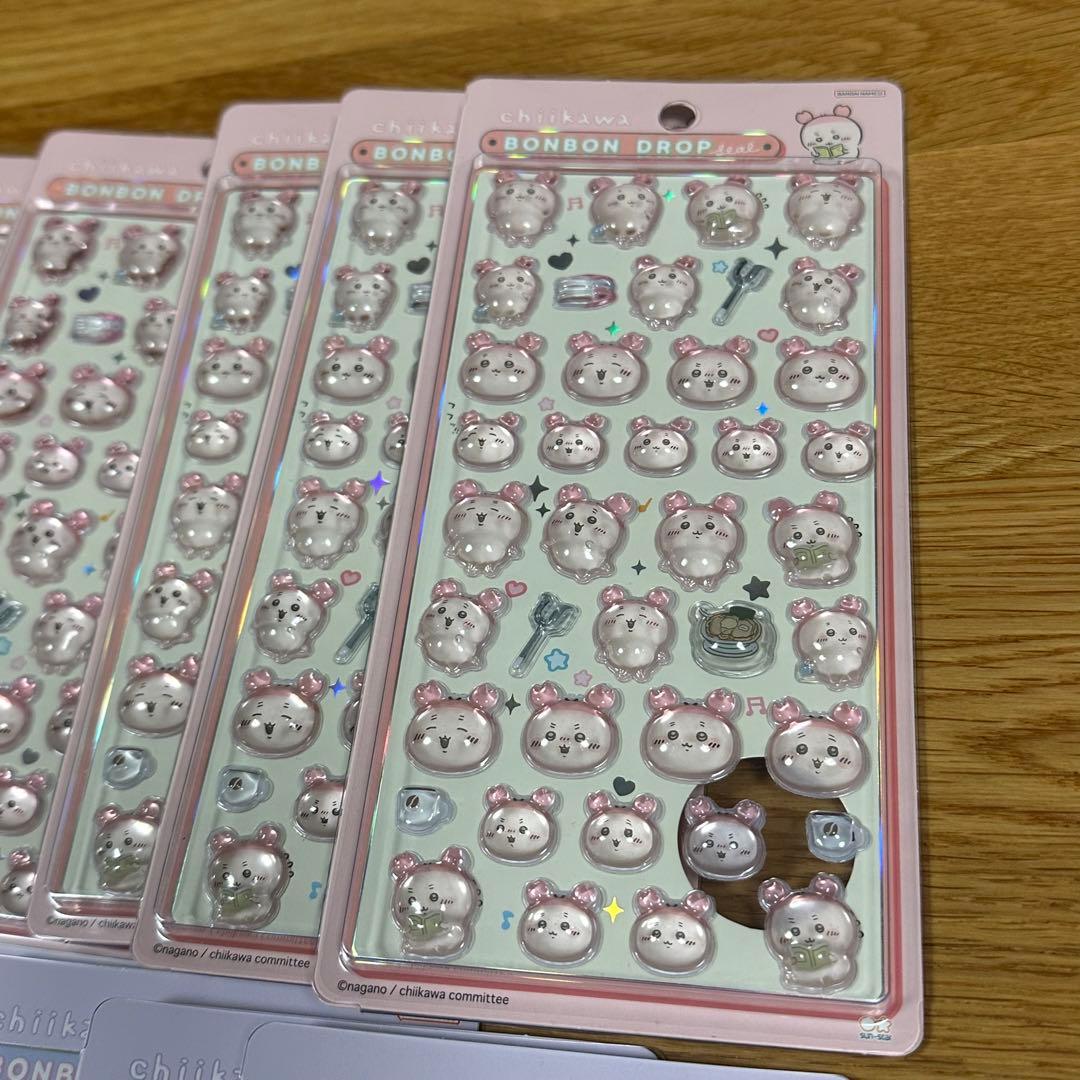 ちいかわ　第二弾　ボンボンドロップシール 4種×10セット 40枚セット