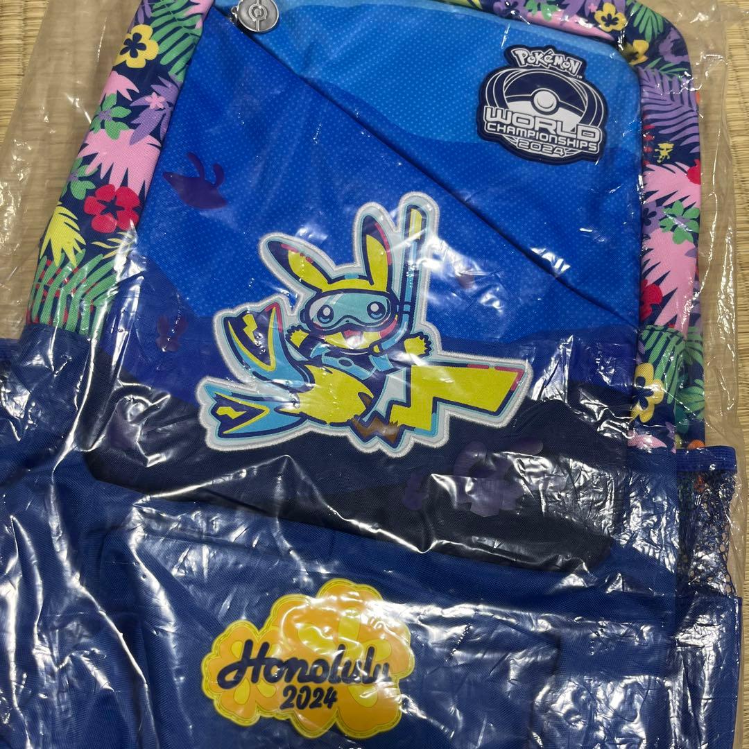 ポケモンWCS2024 ホノルルハワイ限定リュックピカチュウ