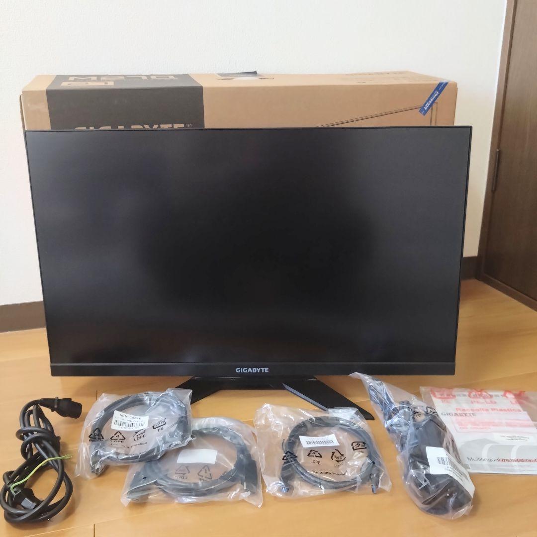 極美品】GIGABYTE M27Q ゲーミングモニター 付属品 完品