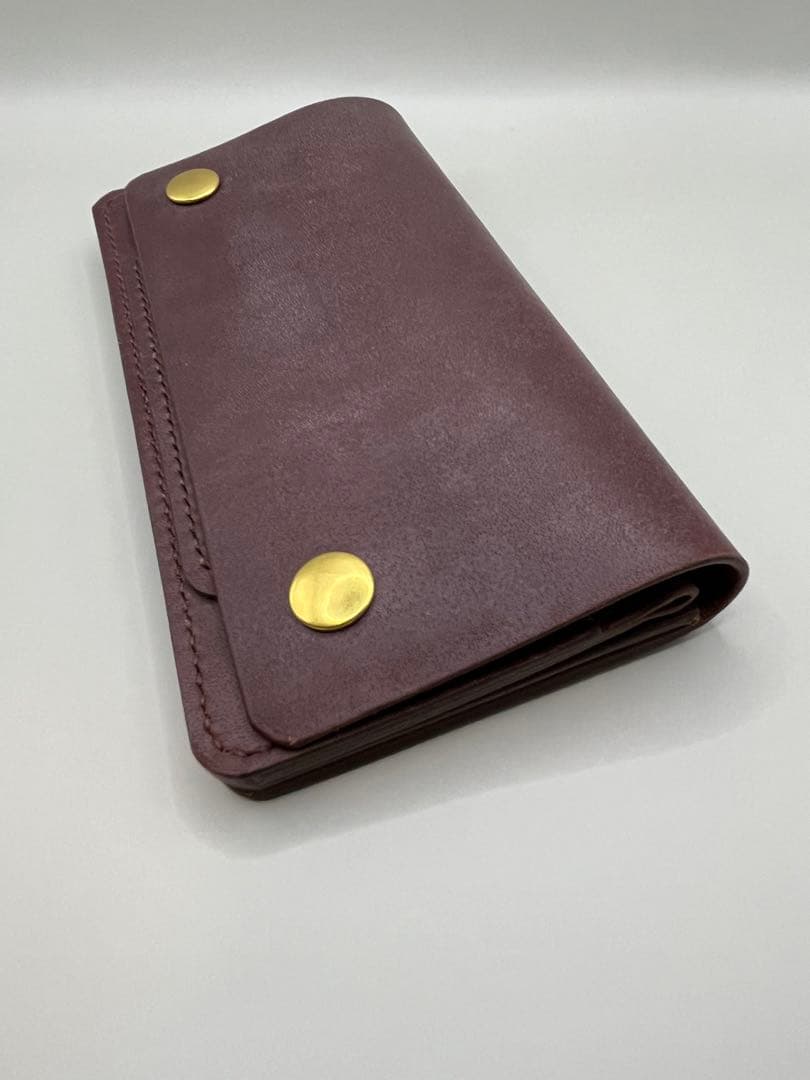 【値下げ】トラッカーウォレット　ラフィアン(ホーウィン社)①