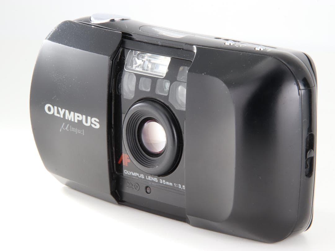 動作確認済】OLYMPUS μ オリンパス ミュー ブラック #5969