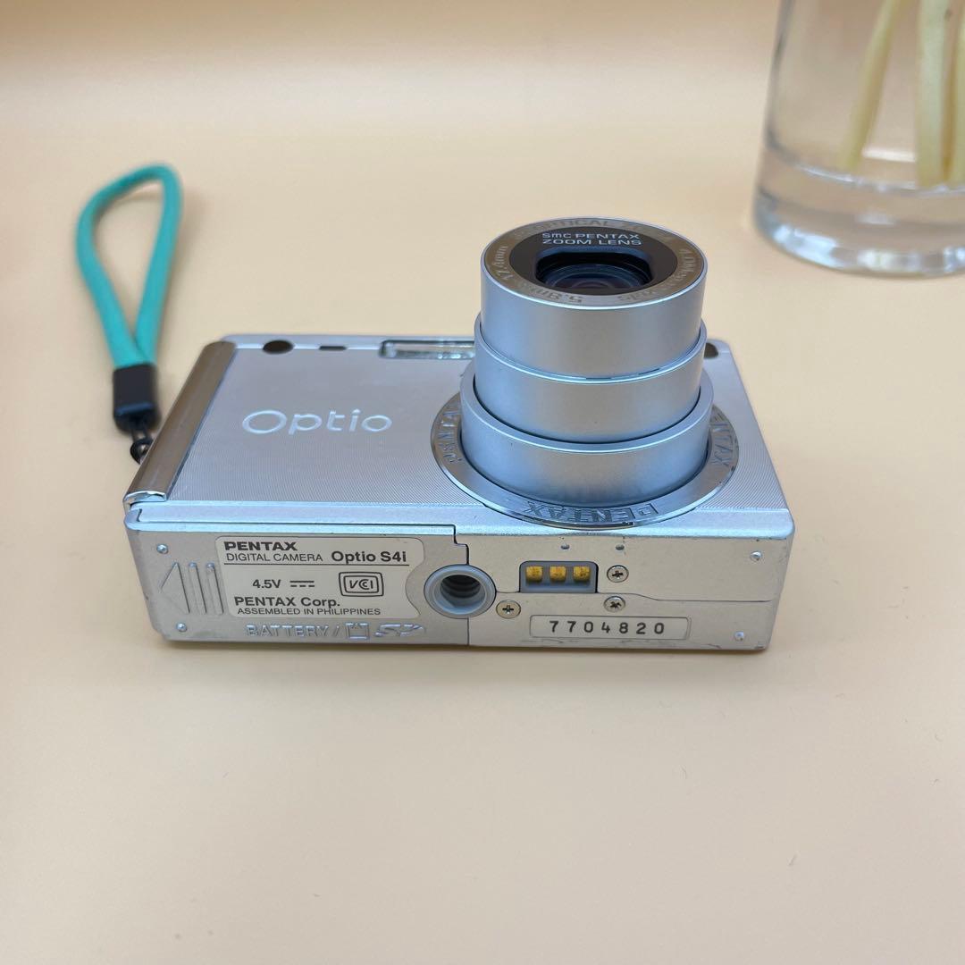 スマホ転送OK✨PENTAX Optio s4i✨動作確認済 可愛いコンデジ