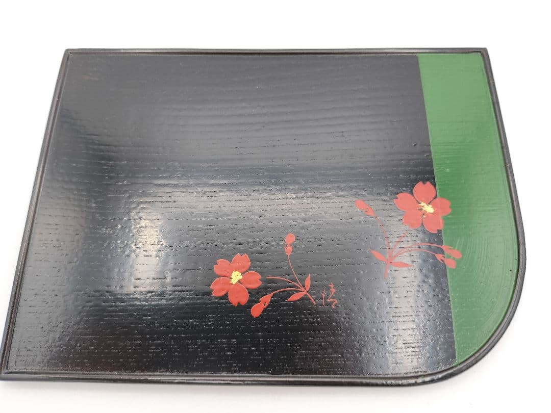 a997 銘々盆 合作 誰か袖 十作 木箱 茶道具 古物 懐石 菓子器　銘々皿