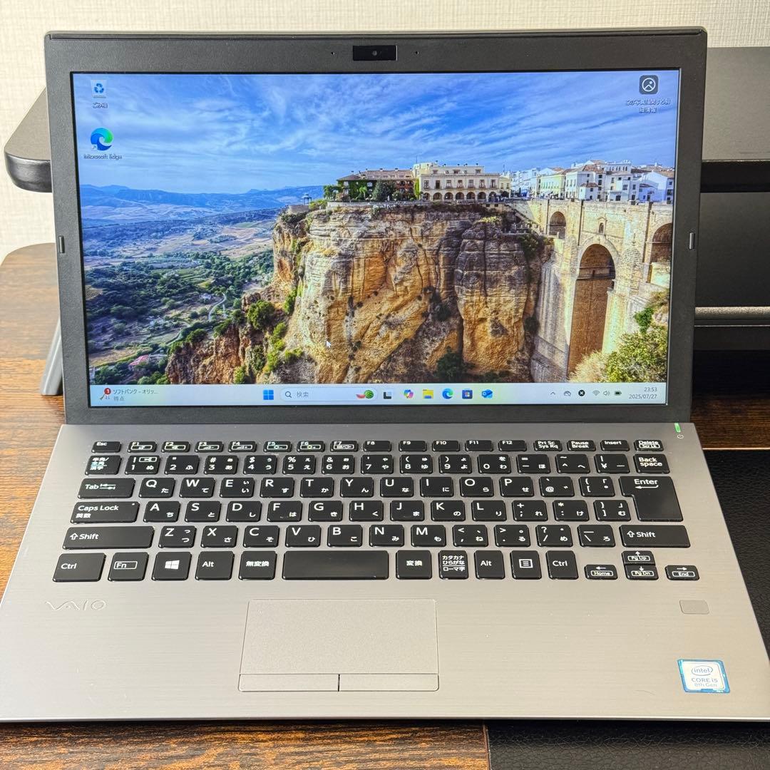 ☆夏休み特価☆人気VAIO Pro PG 8世代 最新Office2024付03