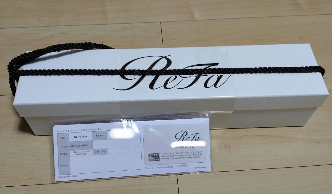 ReFa ストレートアイロン新品 未使用 取扱説明書付き - メルカリ