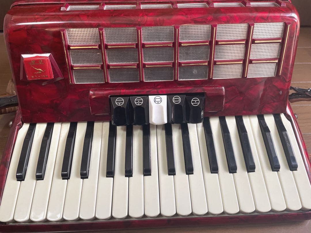 音出しOK】TOMBO BAI-LE トンボ アコーディオン GT-60