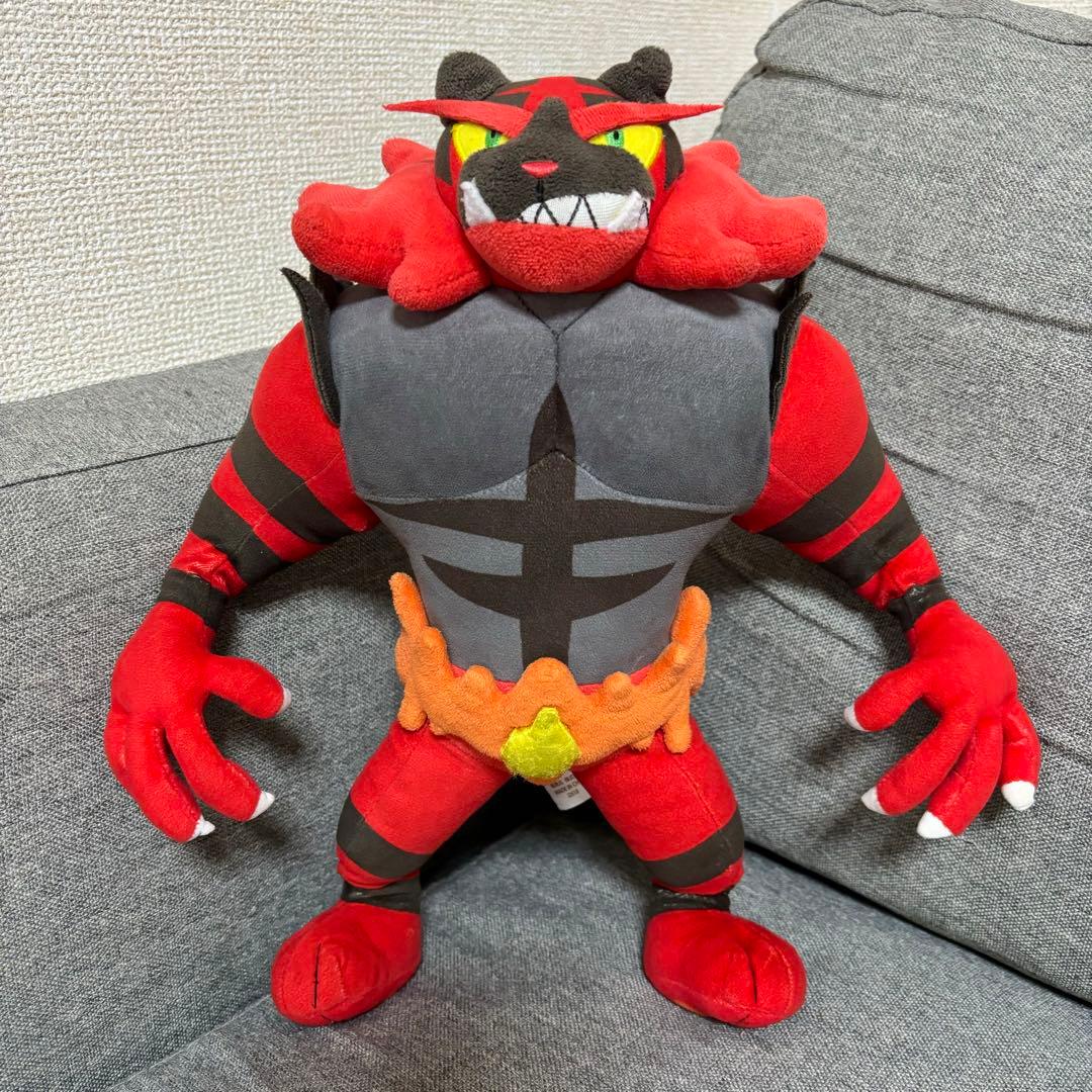 美品】ガオガエン ぬいぐるみ ポケモンセンター 限定 2017 - メルカリ