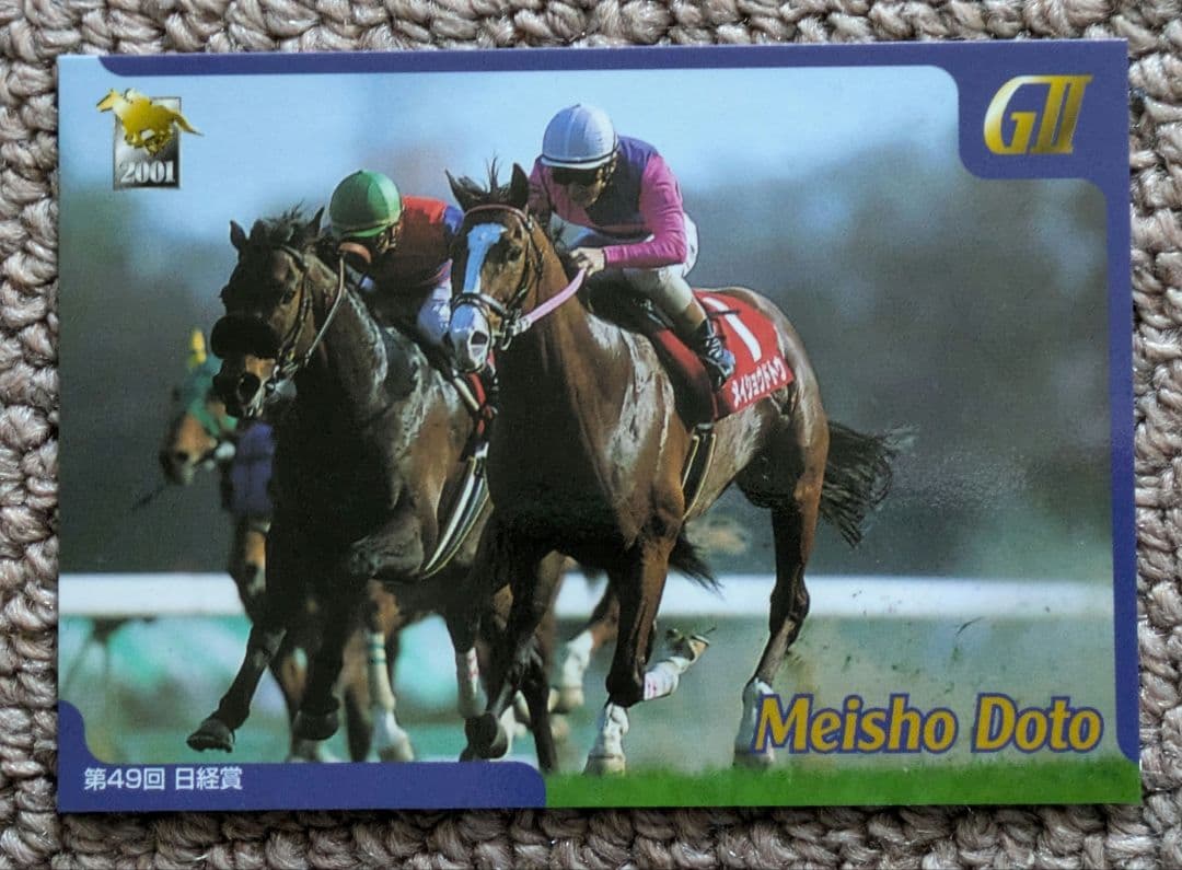 メイショウドトウ　勝利重賞カードセット & 宝塚記念単勝馬券