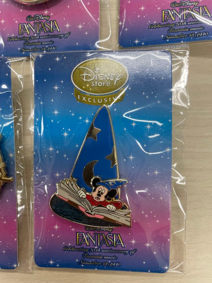 Disney Fantasia ピンバッジ 5個セット