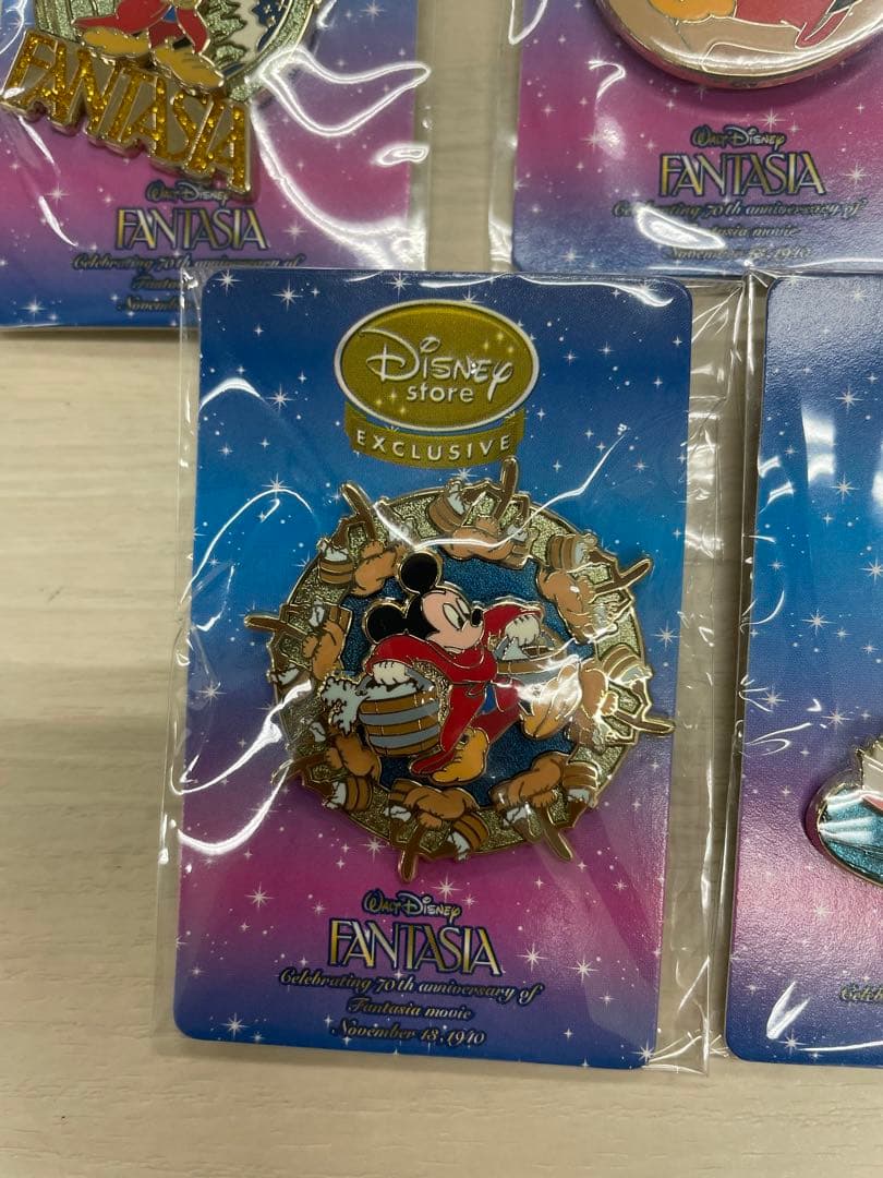 Disney Fantasia ピンバッジ 5個セット