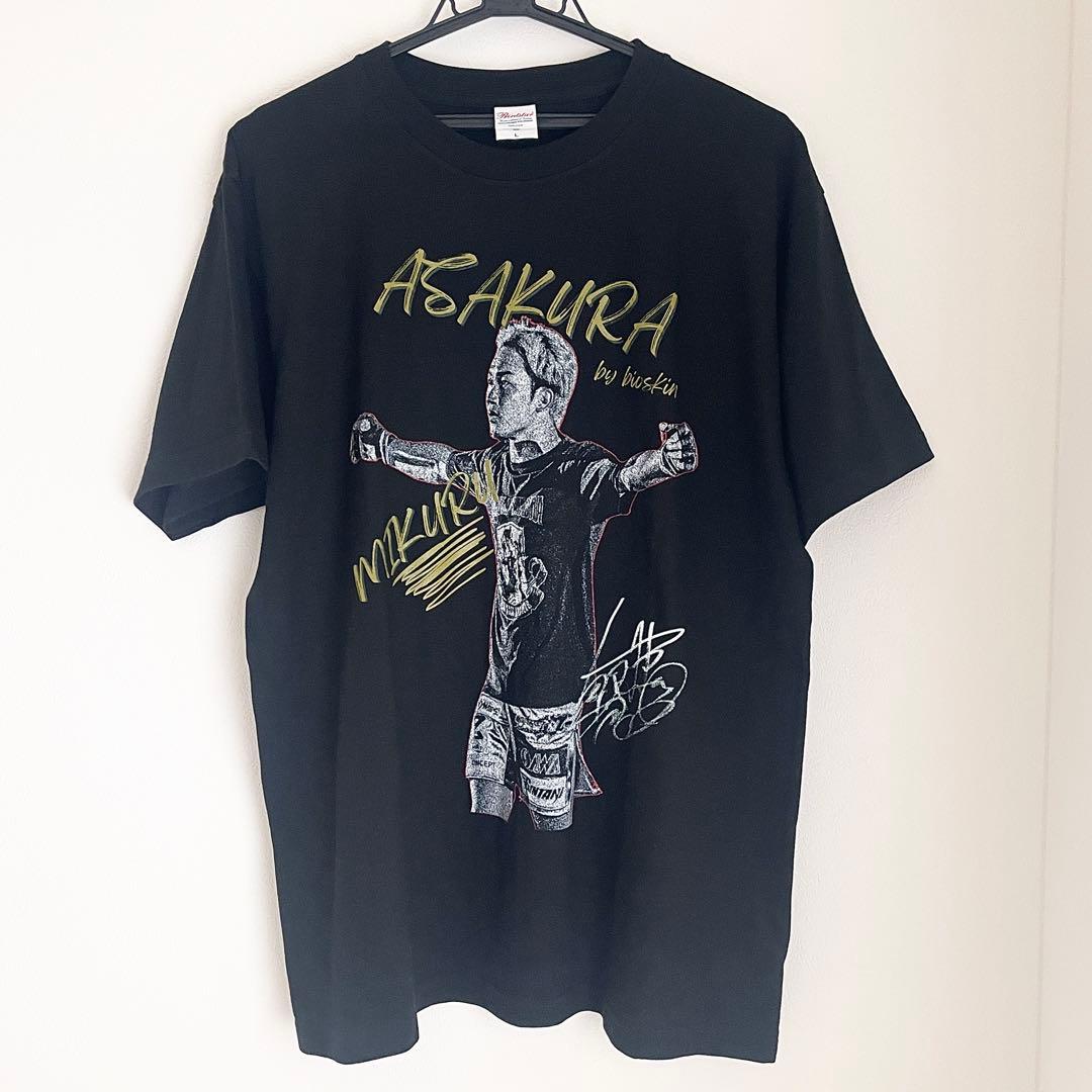 朝倉未来 メンズbio 非売品 ノベルティ Tシャツ L - メルカリ