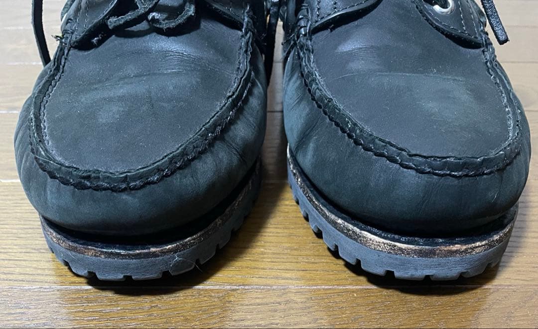 Timberland ティンバーランド 3eye モカシン 黒　27センチ