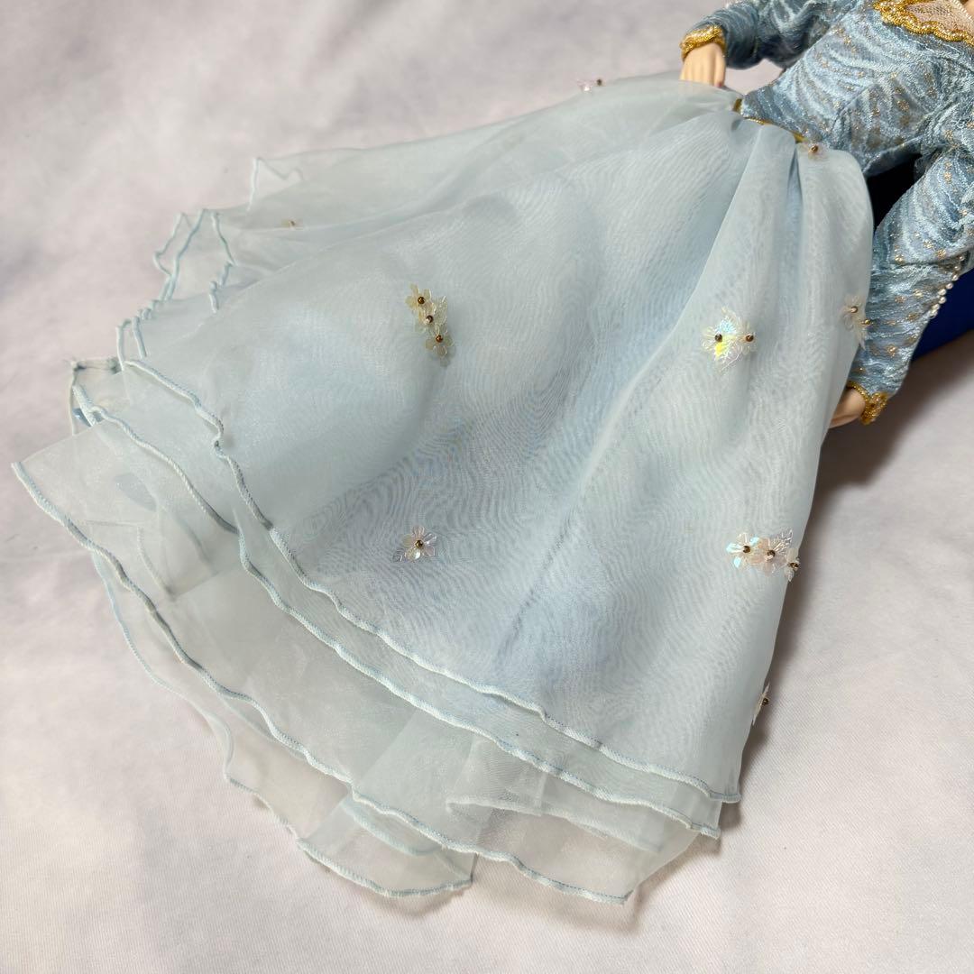 超希少☆フランクリンミント 眠れる森の美女 ポーセリンドール 豪華寝