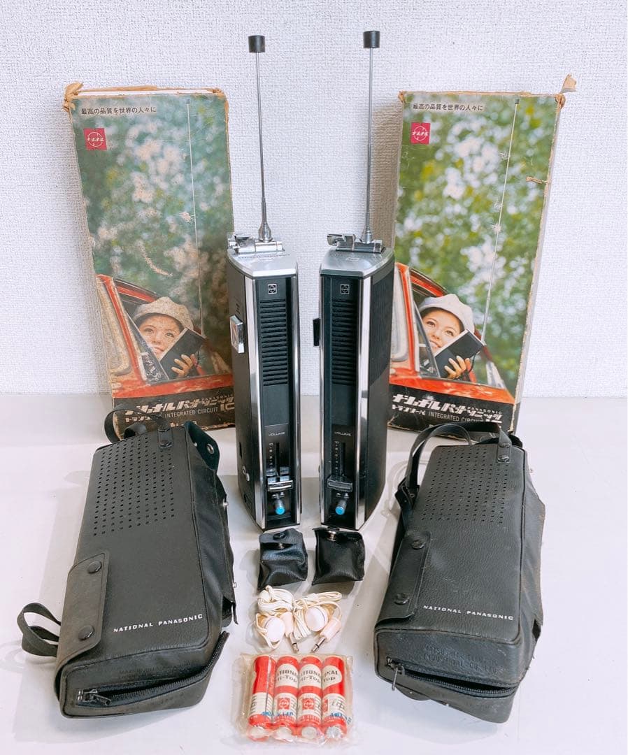 希少 昭和レトロ トランシーバー ナショナルパナソニック RJ-18 昭49年