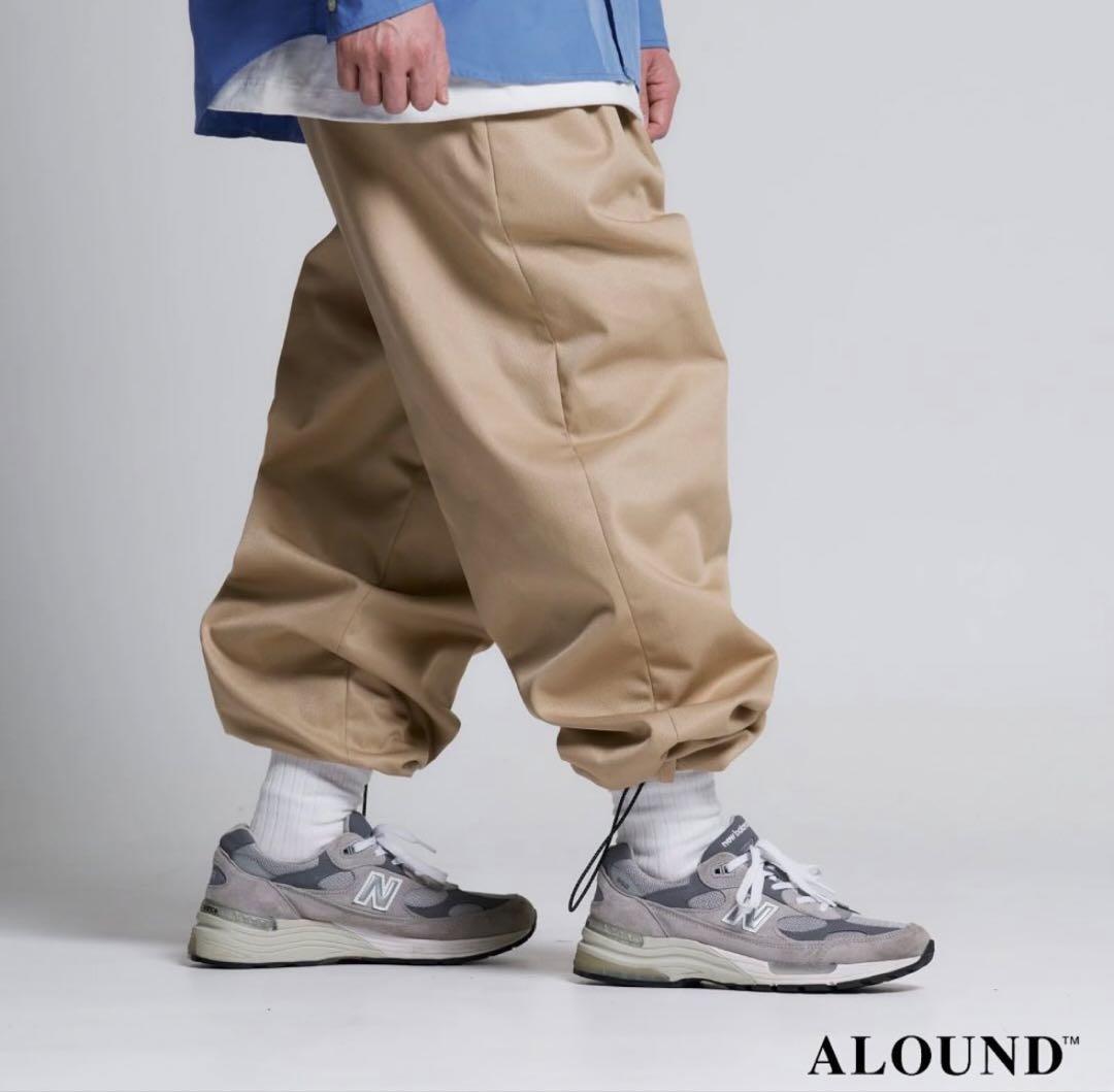 ALOUND TWOTUCK TAPERED CHINO PANTS - メルカリ