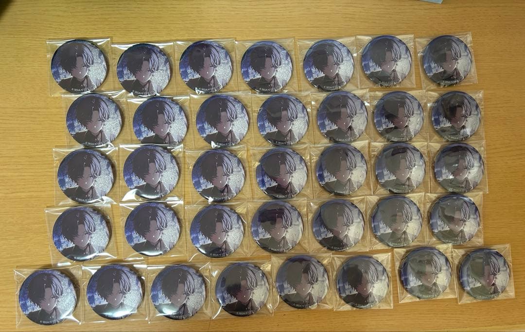 う*️様 プロセカ 朝比奈まふゆ グリッター缶バッジ エピカ 42A 22A