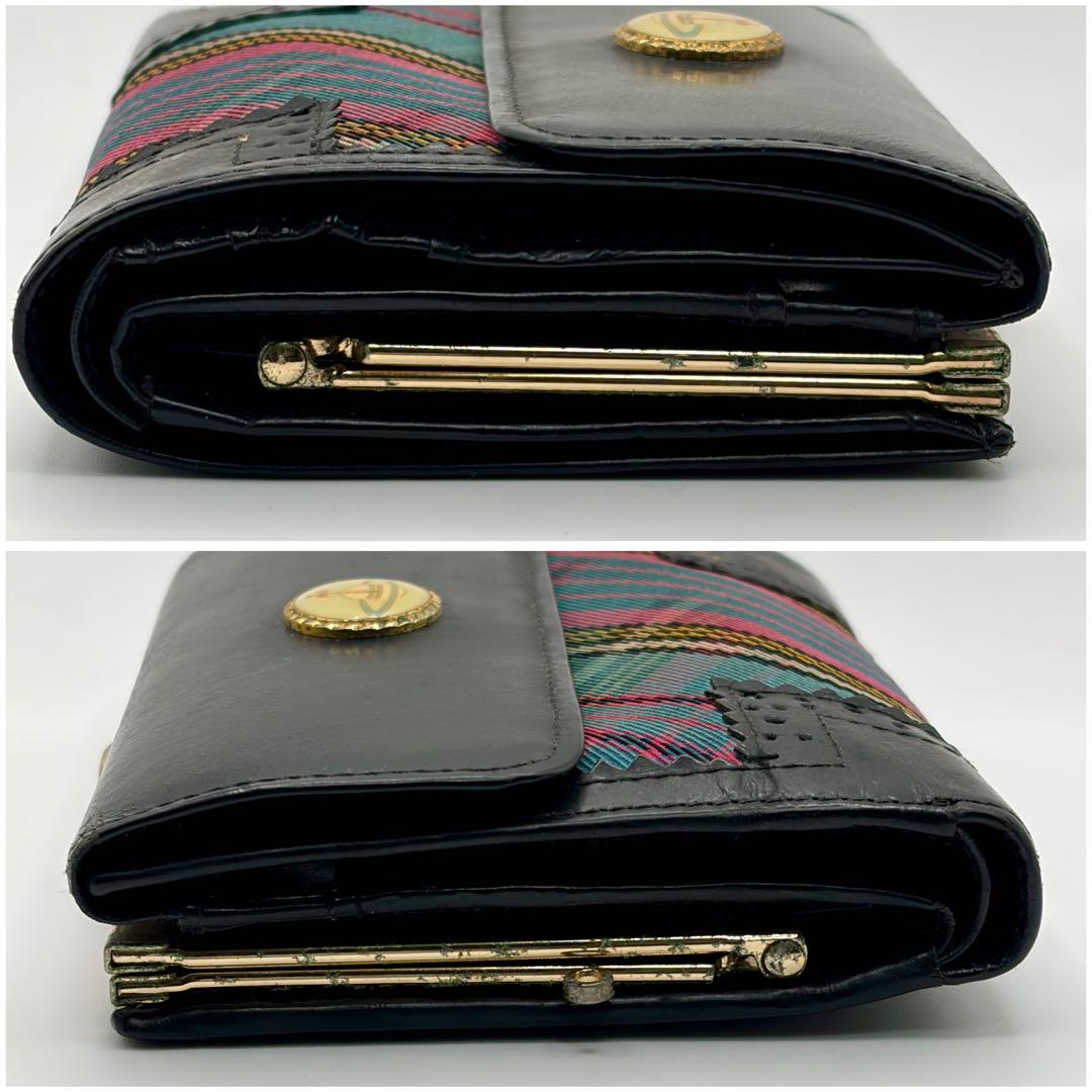 【希少・廃盤】ヴィヴィアン ウエストウッド　三つ折り財布 がま口 マックマラ