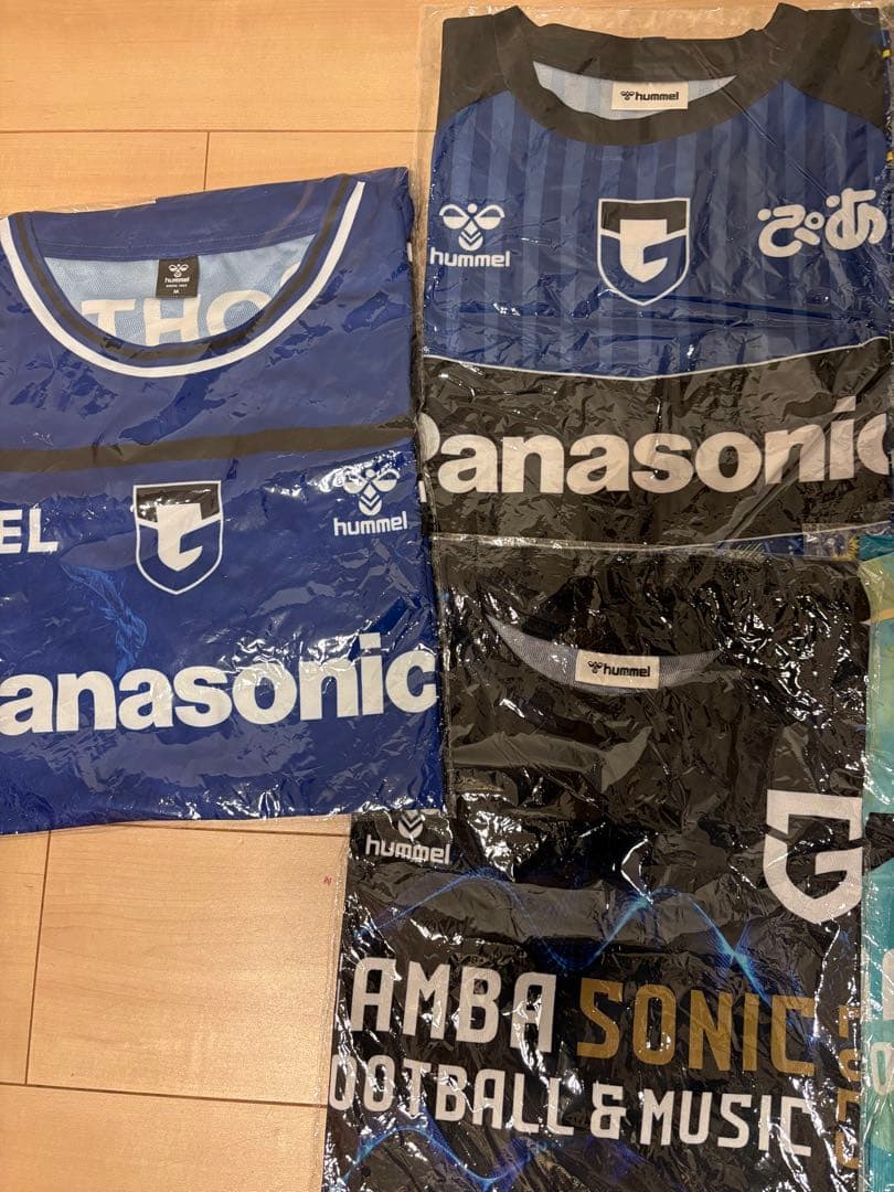 ガンバ大阪 非売品シャツ 7枚セット 大人フリー