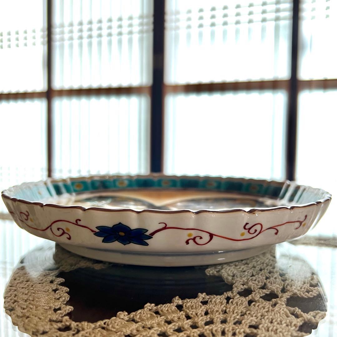 越田健一郎 飾皿 午 馬 干支 九谷焼 作家もの 共箱 共布 - メルカリ