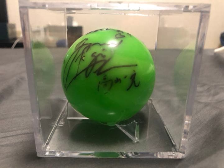 乃木坂46 高山一実 サインボール 3周年Birthdaylive