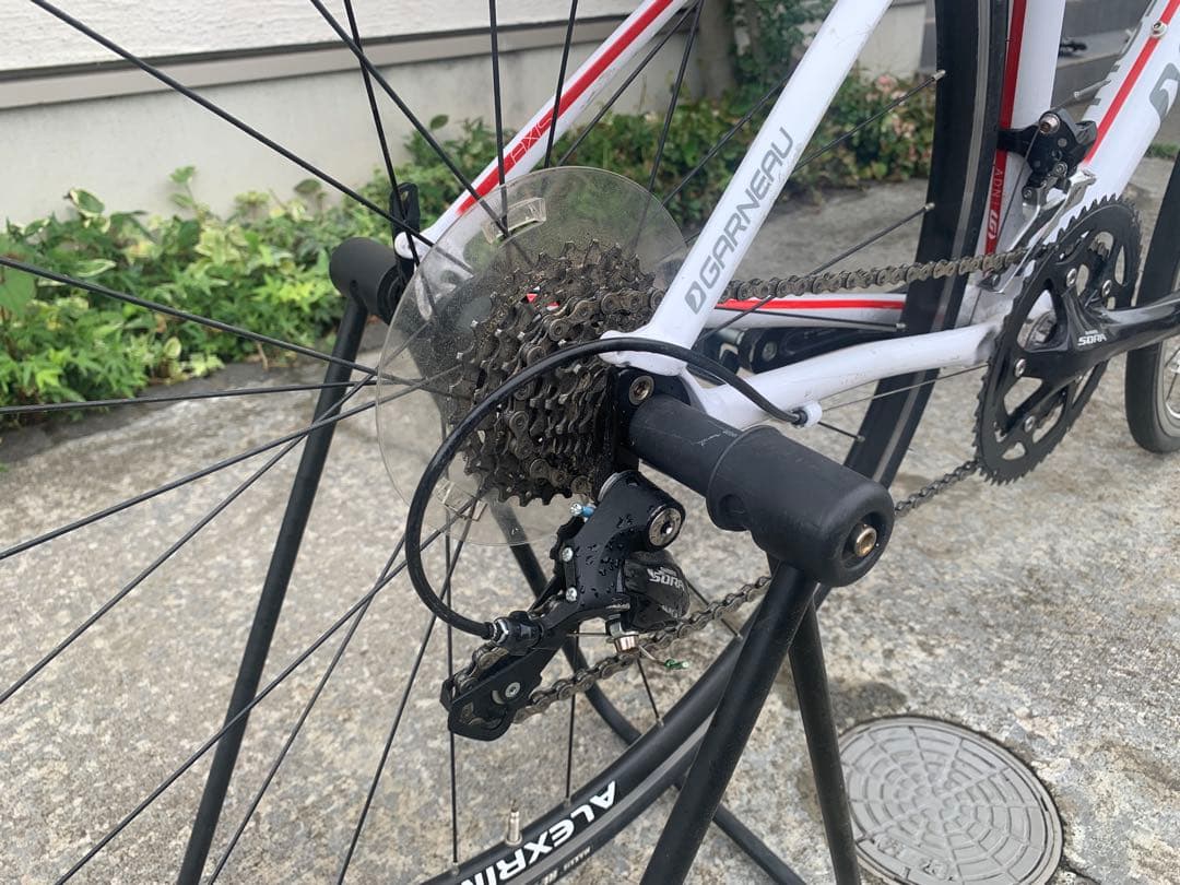 値下げ中 美品 整備済 ロードバイク ガノー SORA 2×9s送料込 - メルカリ