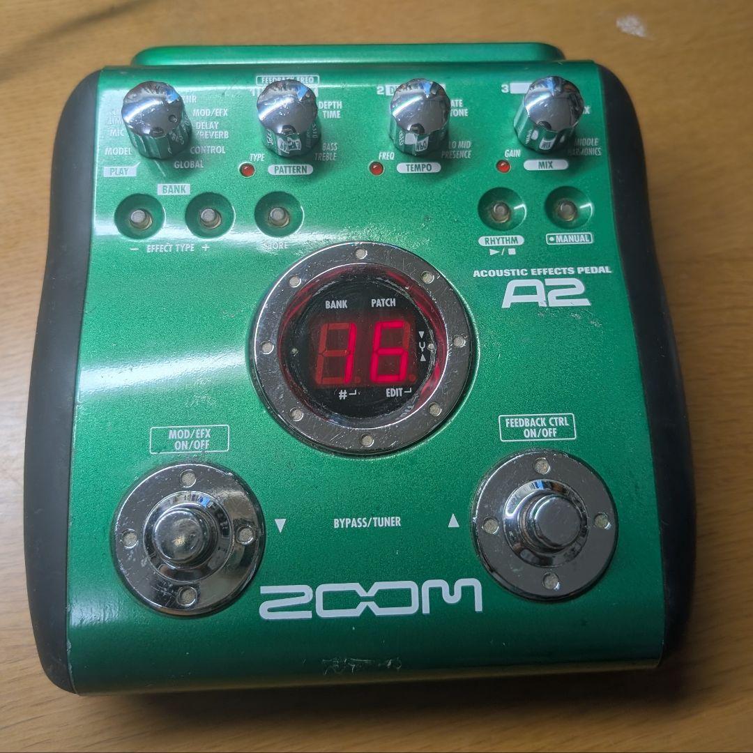 ZOOM A2 エレアコ用マルチエフェクター