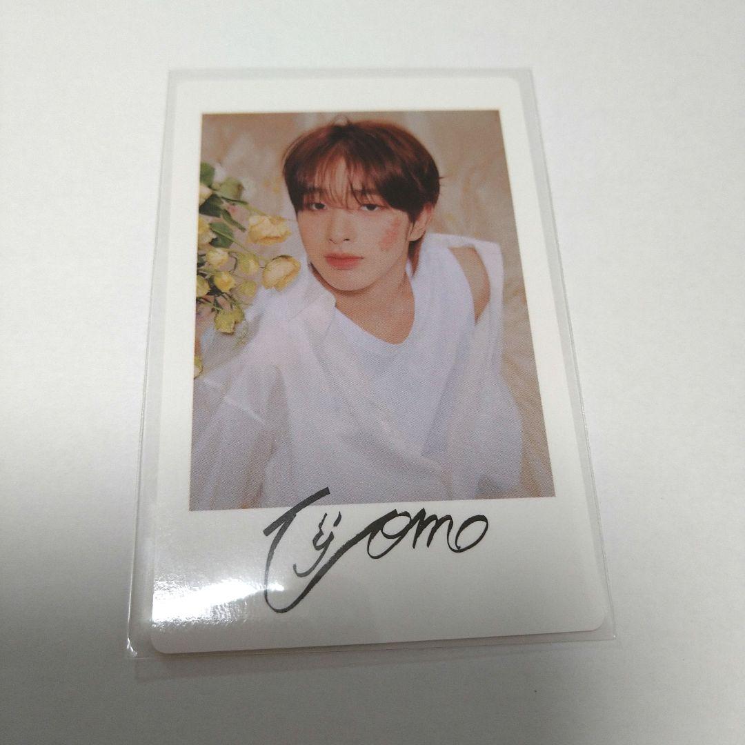 NEXZ トモヤサイン入りポラロイド写真