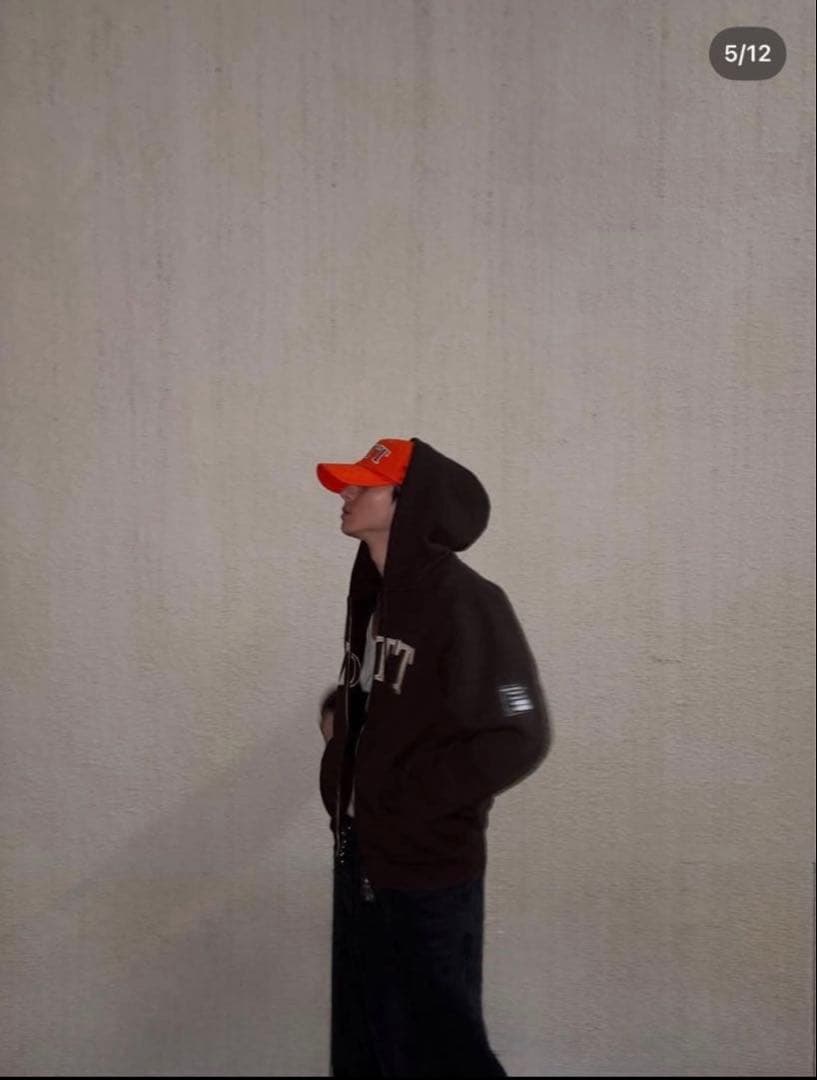 R*様 BoTT OG Logo Zip Hoodie - Brown M　西洸