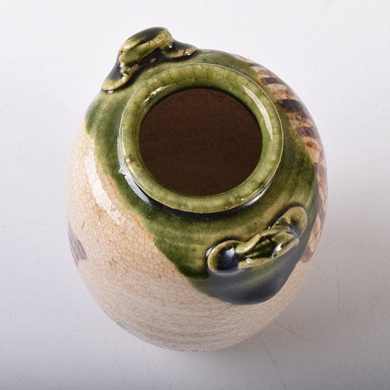 茶道具 山口茂造 織部茶入 仕覆付 共箱 V 7246 - メルカリ