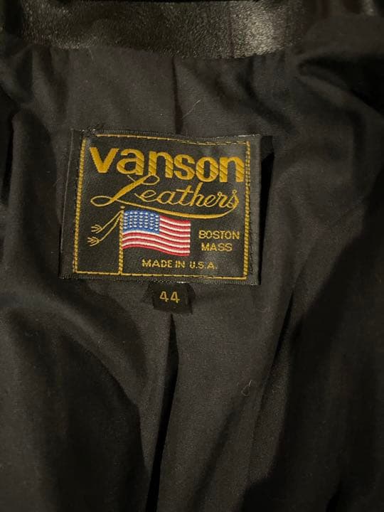 バンソン ENF エンフィールド ライダースジャケット US44 No42