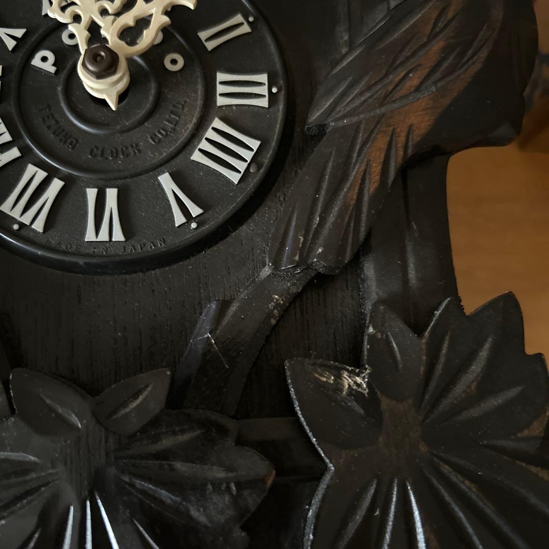 鳩時計　昭和レトロ　TEZUKA 錘　希少　レア