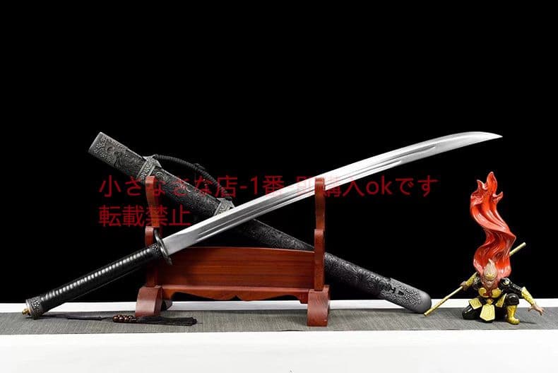 刺繍春刀煉獄 古兵器 武具 刀装具 日本刀 模造刀 居合刀