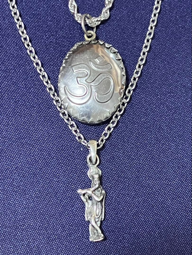 藤井風 着用 ペンダント セット ネックレス オーム クリシュナ シヴァ