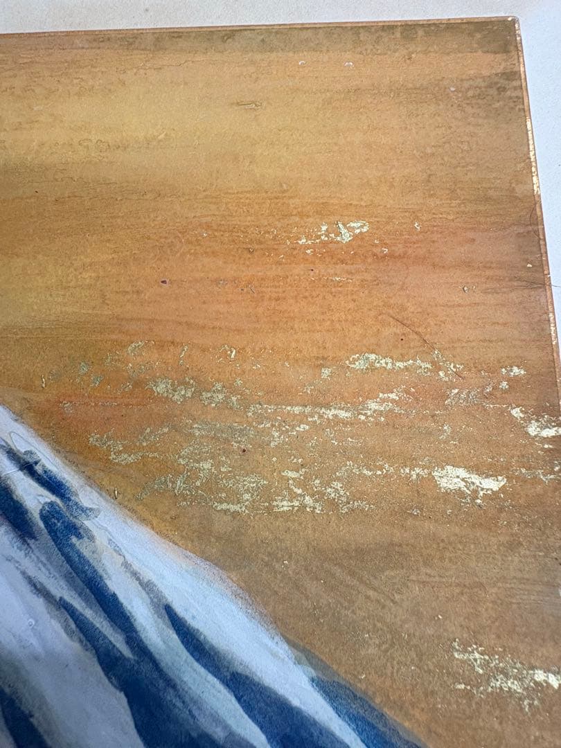 奈斎 絵画 日本画 風景画 額装 富士山