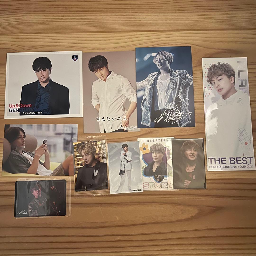 居酒屋えぐざいる白濱亜嵐アクスタサイン入りGENERATIONS