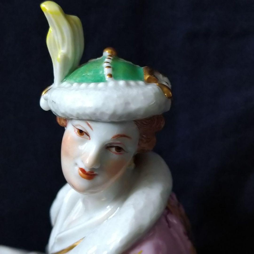 マイセン(Meissen)フィギュリン『ポーランド貴婦人と紳士』