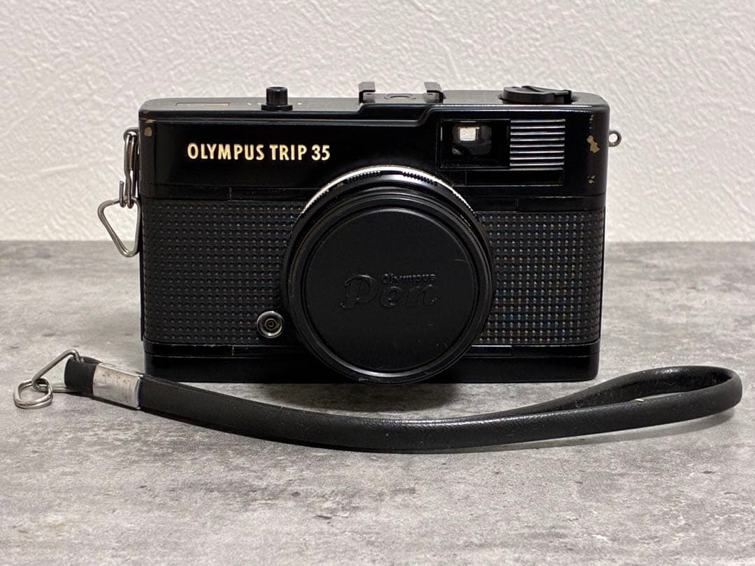 ⭐️希少⭐️モルト交換済⭐️ OLYMPUS TRIP 35 ブラック フィルム