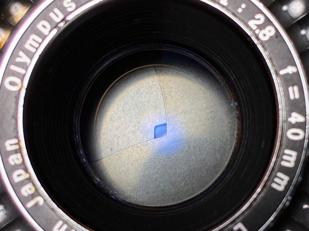 ⭐️希少⭐️モルト交換済⭐️ OLYMPUS TRIP 35 ブラック フィルムカメラ