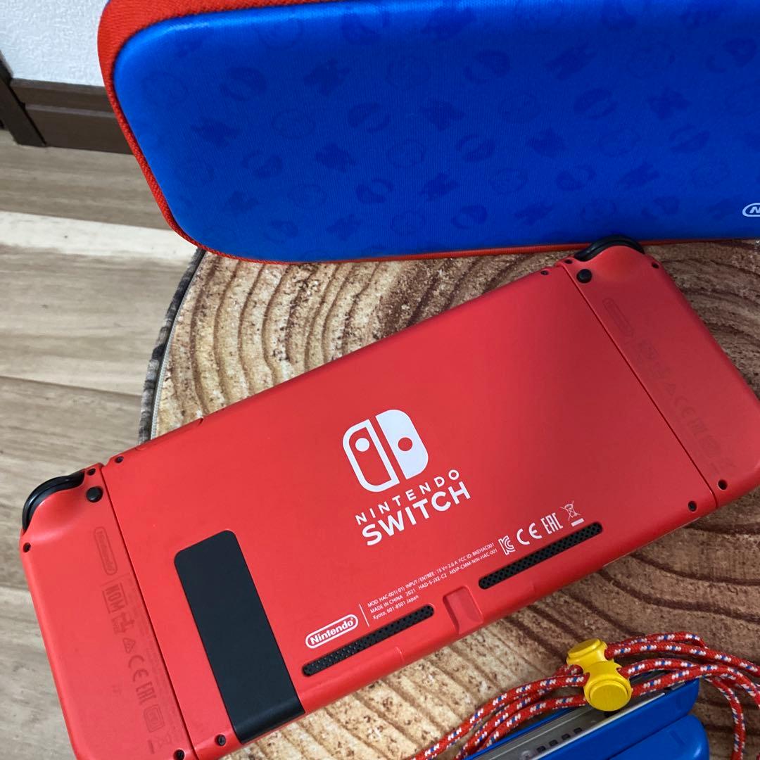 Nintendo Switch ニンテンドースイッチ本体　マリオレッド 箱無し