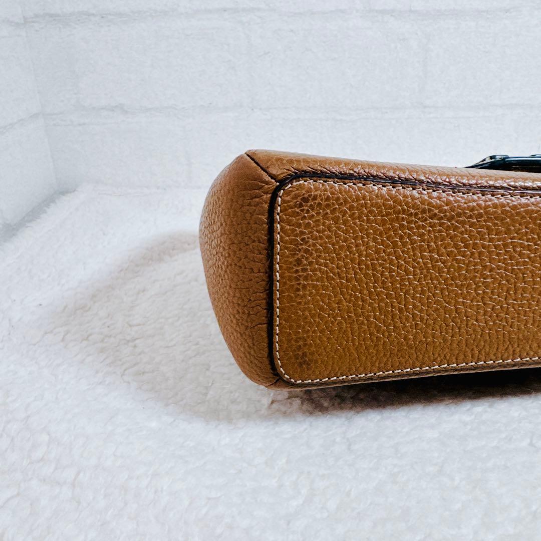 FURLA ダフネ トップハンドル ショルダー アーチロゴ 2way キャメル