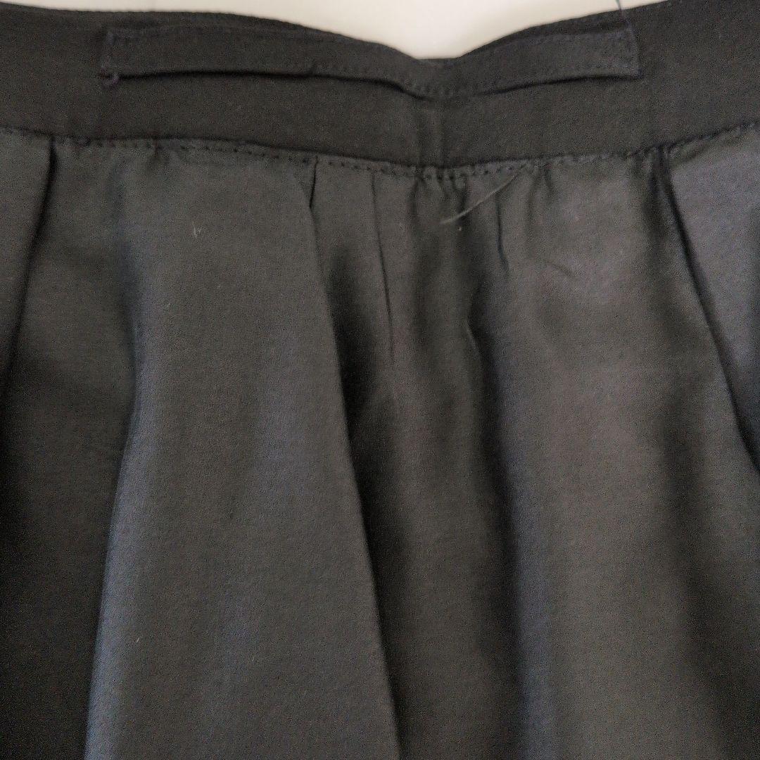 CHANEL 黒 プリーツスカート 40