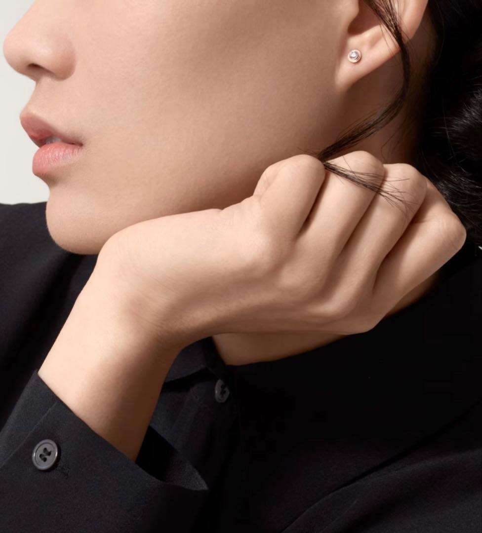 国内百貨店購入 現行品 カルティエ ダムール ピアス MM PG - メルカリ