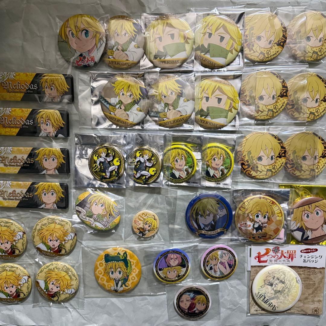 七つの大罪 缶バッジ ぷくぷくブローチ キーホルダー アクスタ