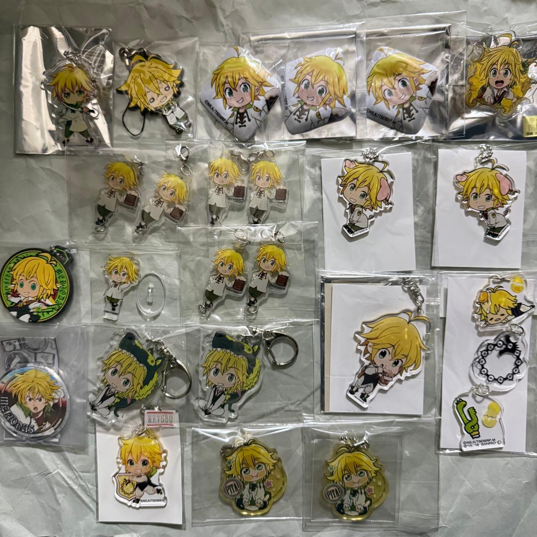 七つの大罪 缶バッジ ぷくぷくブローチ キーホルダー アクスタ