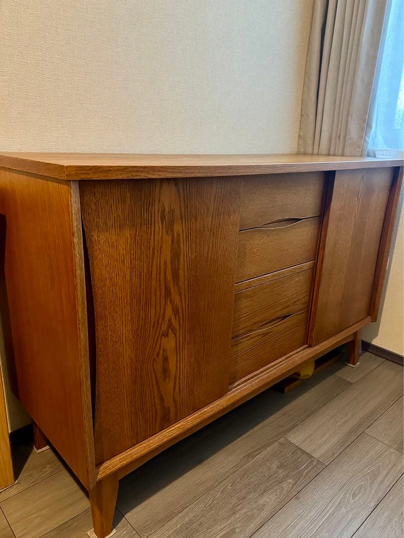 unico(ウニコ) SIGNE(シグネ) キャビネット ブラウン - メルカリ