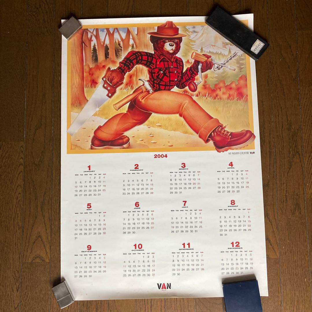 VAN キャンペーンポスター(1974) (1975) 非売品2種類缶バッチ付き