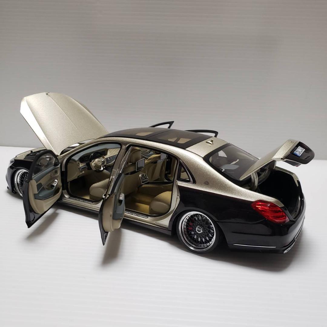 1/18 メルセデスベンツ マイバッハ Sクラス 後期 カスタム - メルカリ